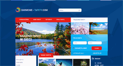 Desktop Screenshot of darmowe-tapety.com